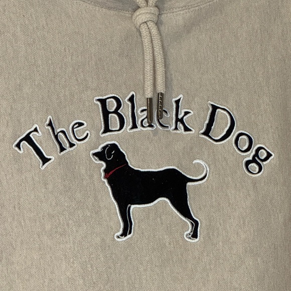 The Black Dog Adult Classic Heavyweight Fisherman Pullover | Oatmeal | XXL - Picture 2 of 5